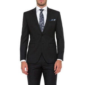 Modern Fit 2pc Ultra Black Suit